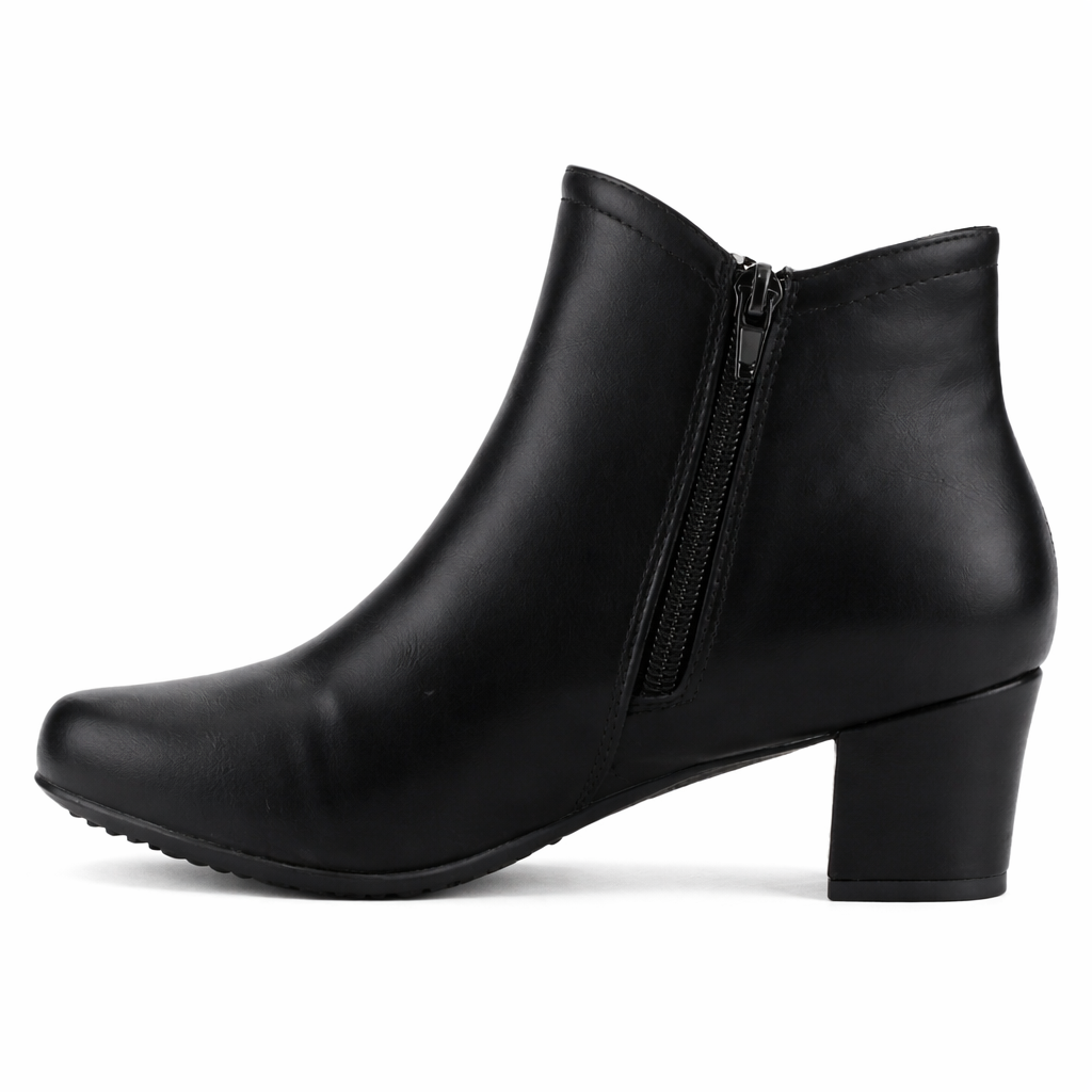 Zapato Negro Mujer Casual Chalada Flexib