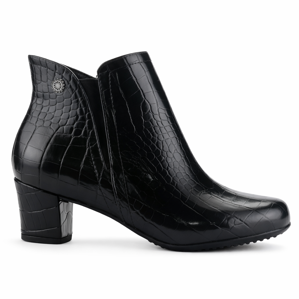 Zapato Negro Mujer Casual Chalada Flexib