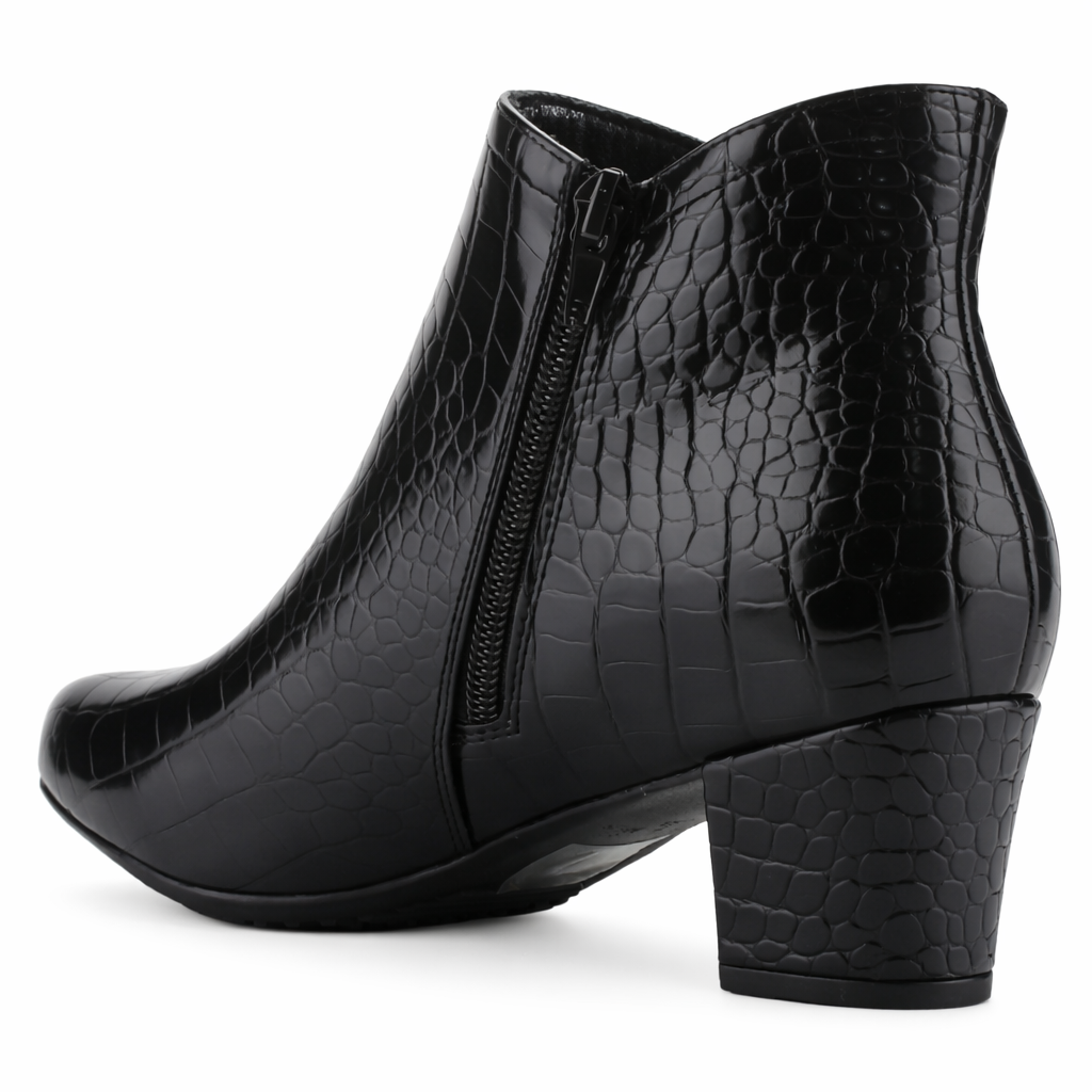 Zapato Negro Mujer Casual Chalada Flexib