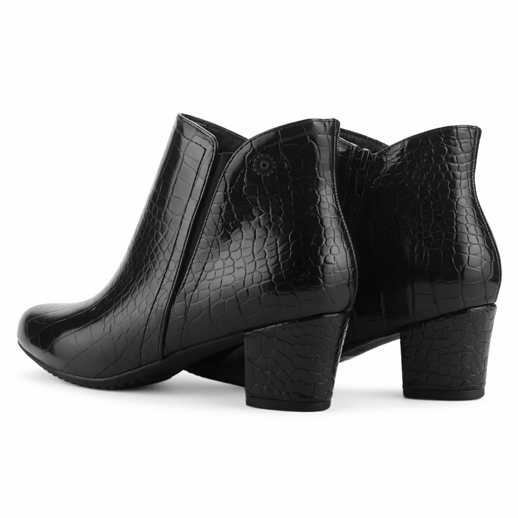 Zapato Negro Mujer Casual Chalada Flexib