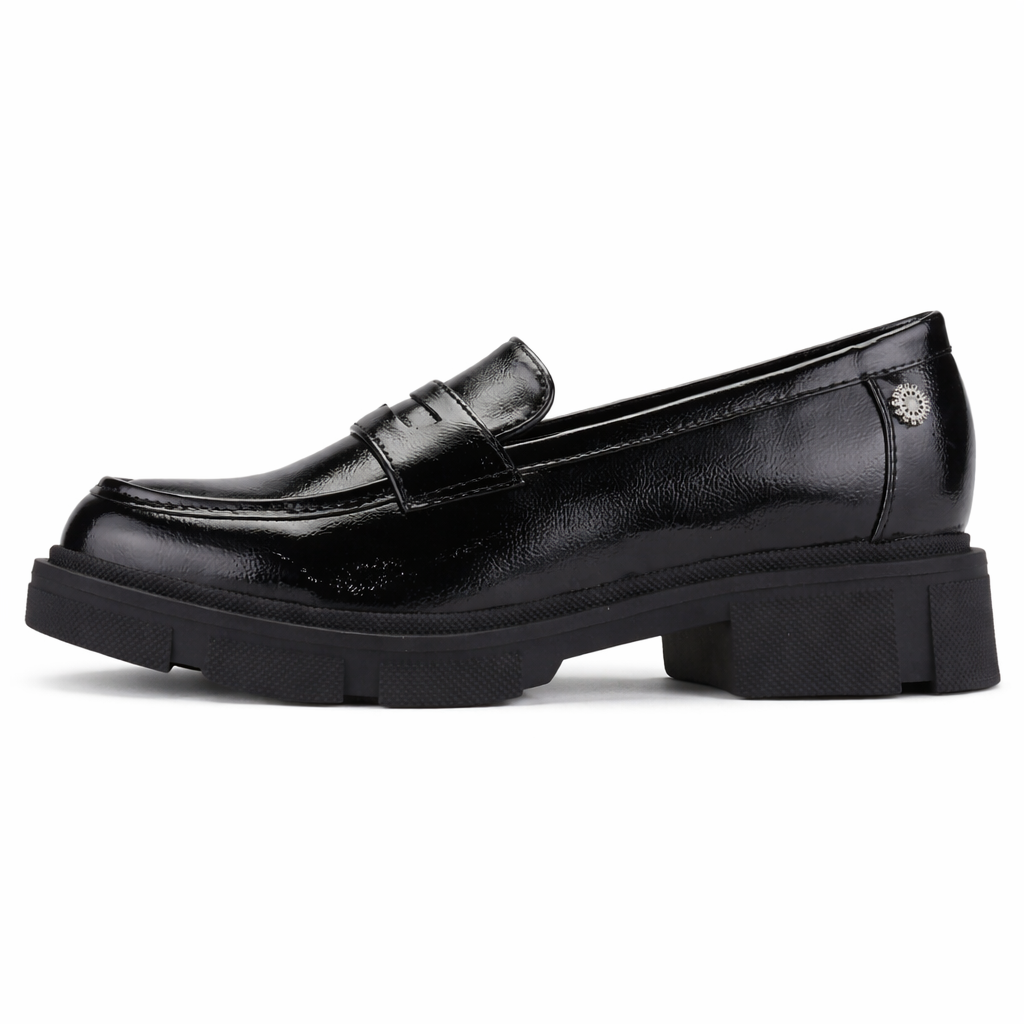 Mocasin Negro Mujer Casual Chalada Parma