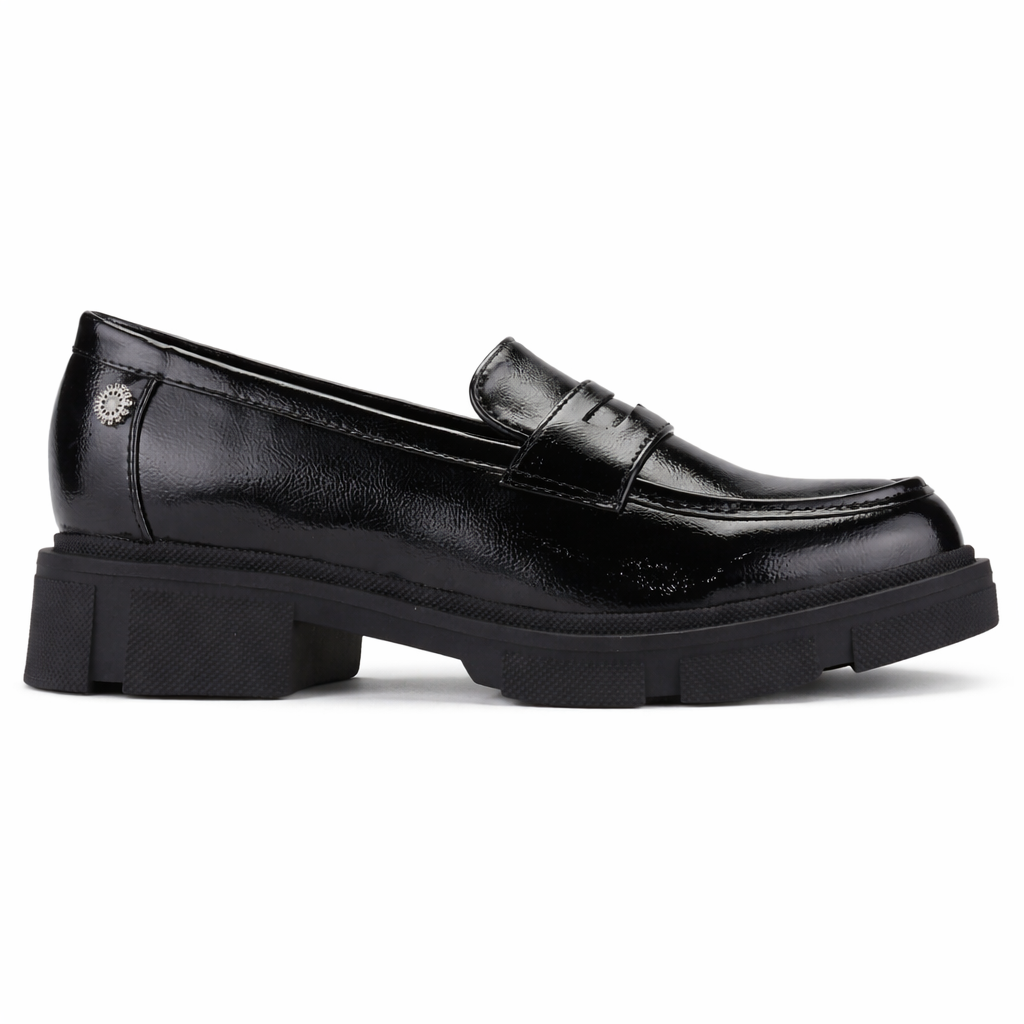 Mocasin Negro Mujer Casual Chalada Parma