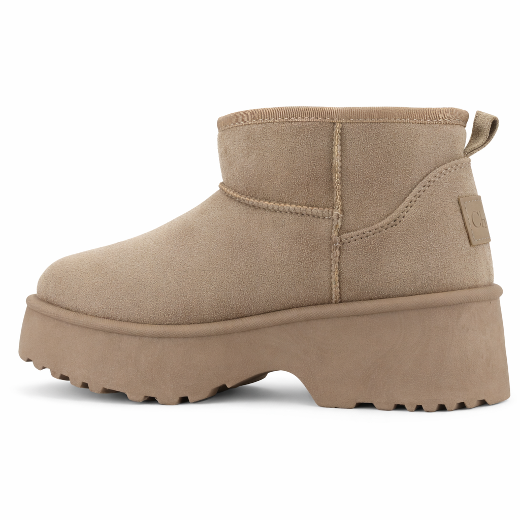 Botin Taupe Mujer Casual Chalada Pinheel
