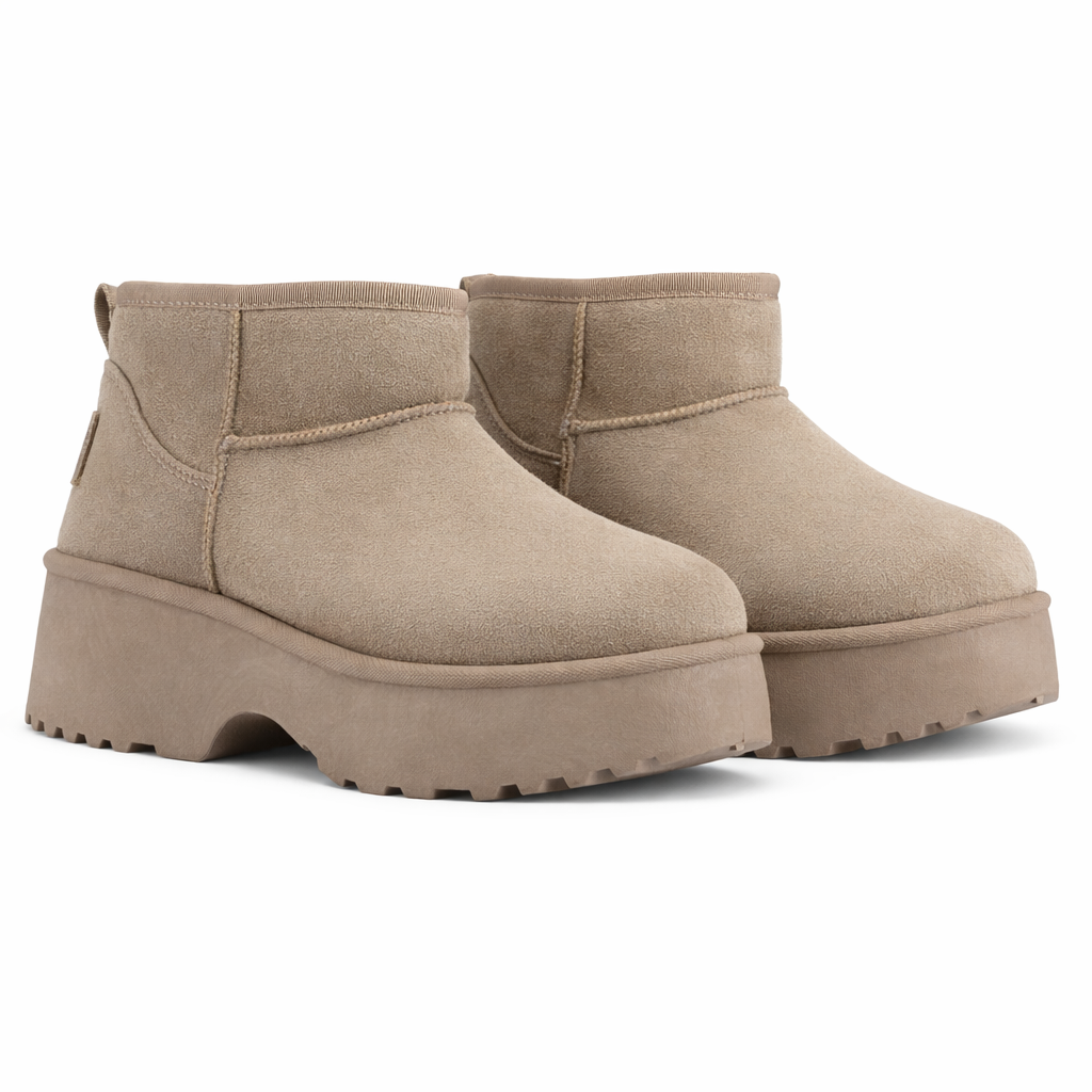 Botin Taupe Mujer Casual Chalada Pinheel