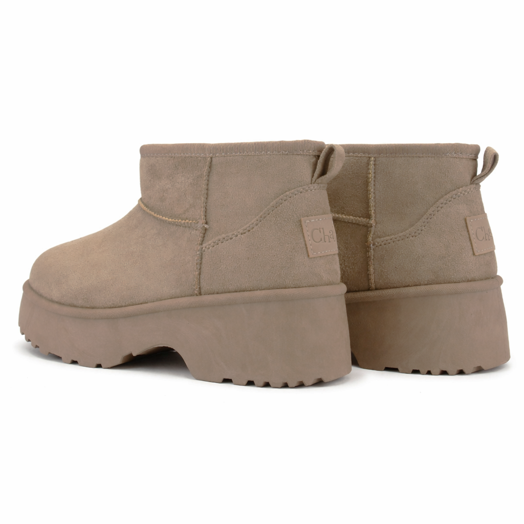 Botin Taupe Mujer Casual Chalada Pinheel