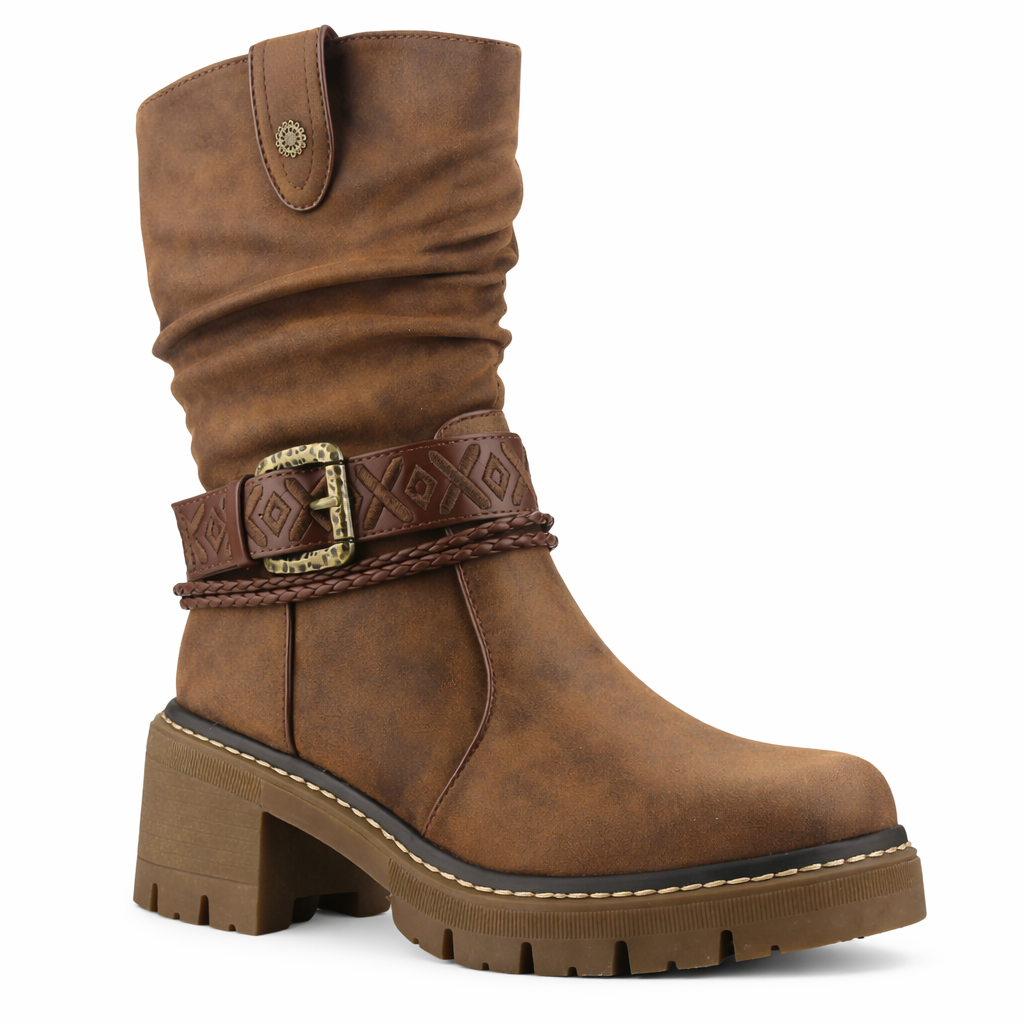 Botin Tostado Mujer Casual Chalada Terra