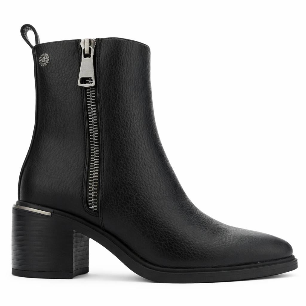 Botin Negro Mujer Casual Chalada Sonora