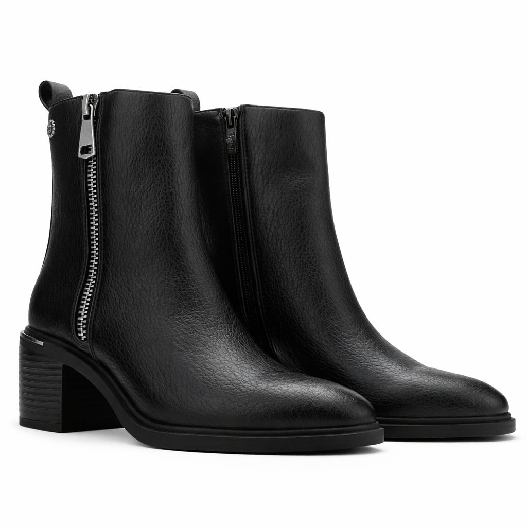 Botin Negro Mujer Casual Chalada Sonora