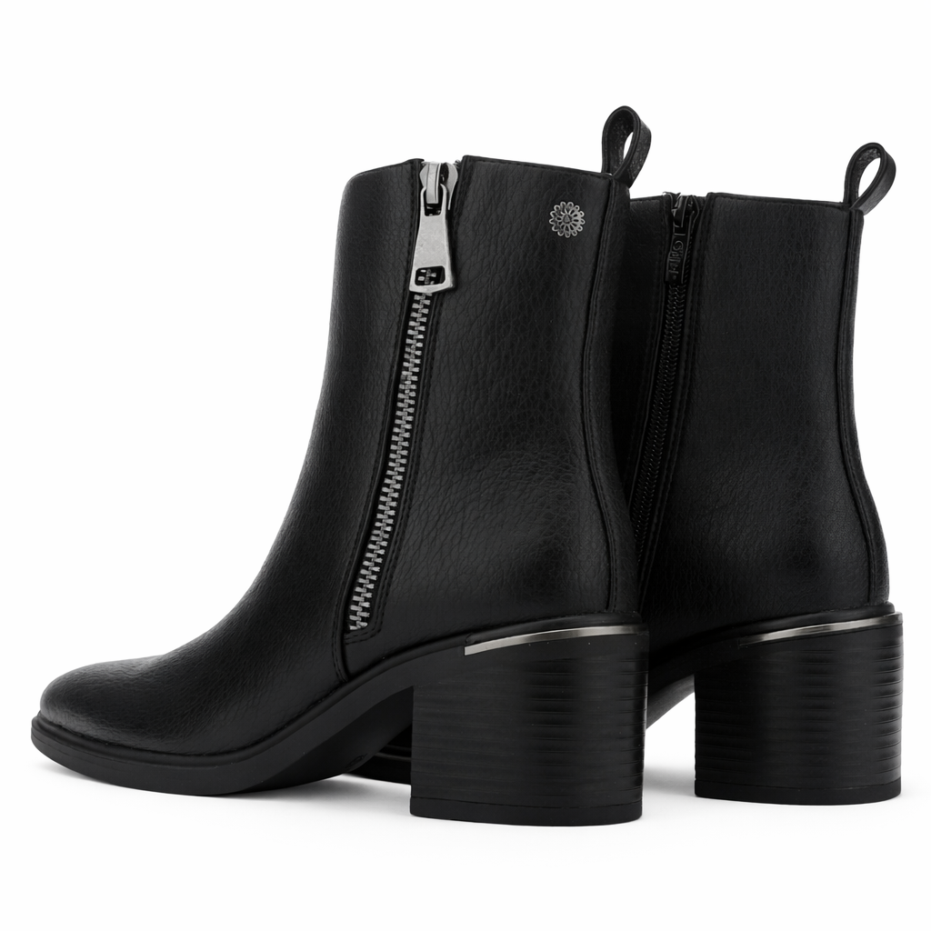 Botin Negro Mujer Casual Chalada Sonora