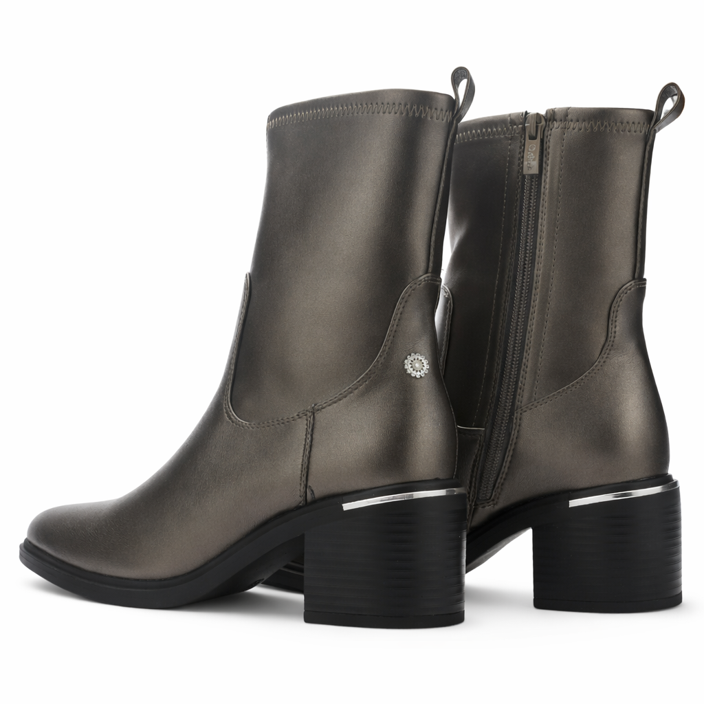 Botin Pewter Mujer Casual Chalada Sonora