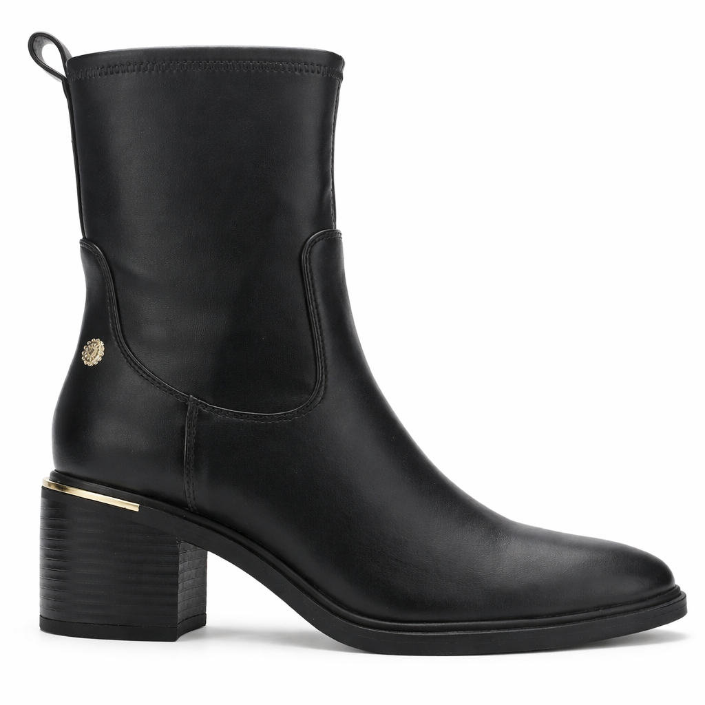 Botin Negro Mujer Casual Chalada Sonora