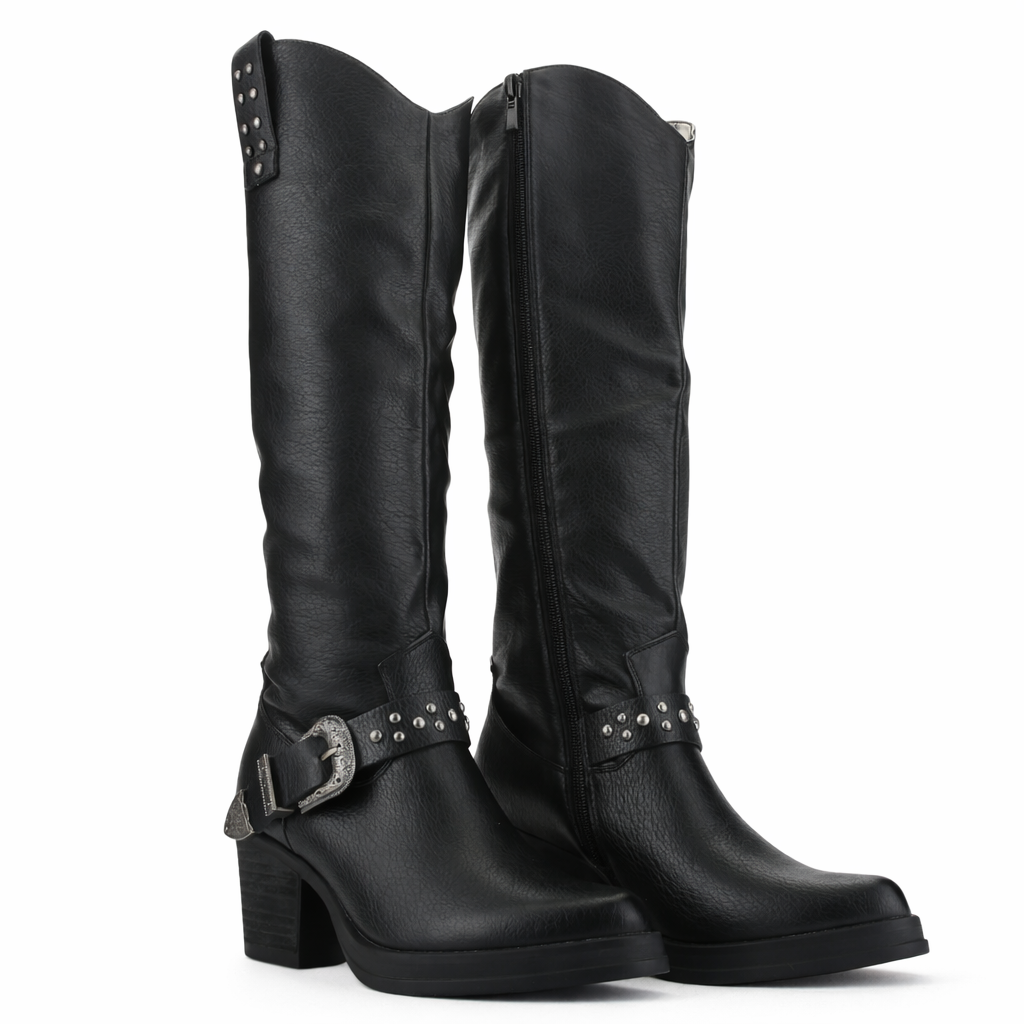 Bota Negro Mujer Casual Chalada Suzie