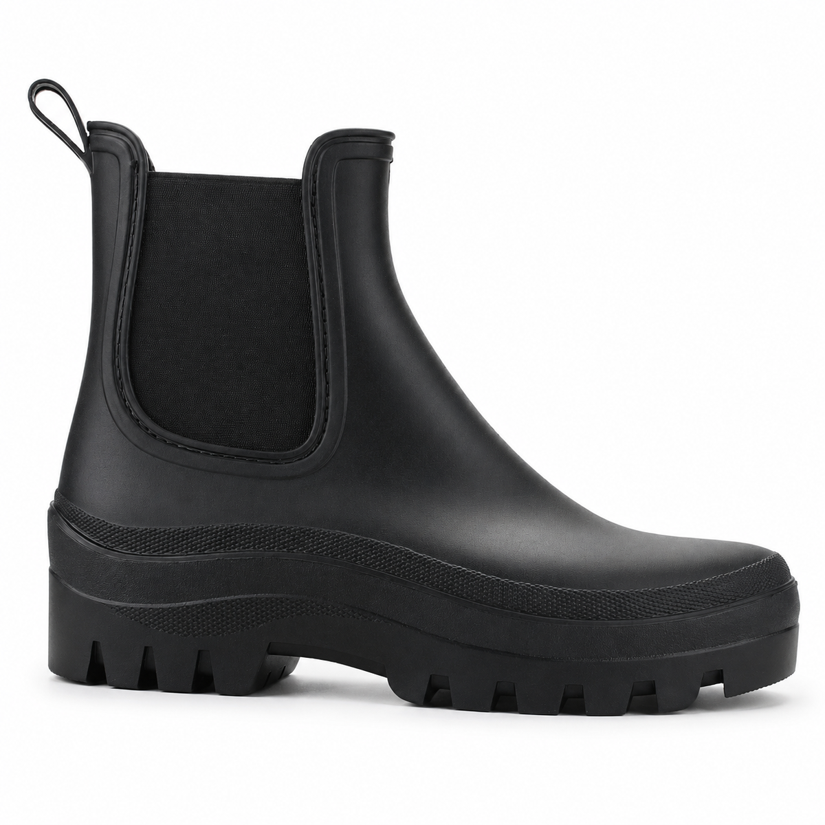 Bota de Agua Negro Mujer Casual Chalada Baker