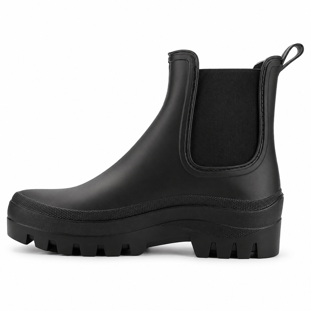 Bota de Agua Negro Mujer Casual Chalada Baker