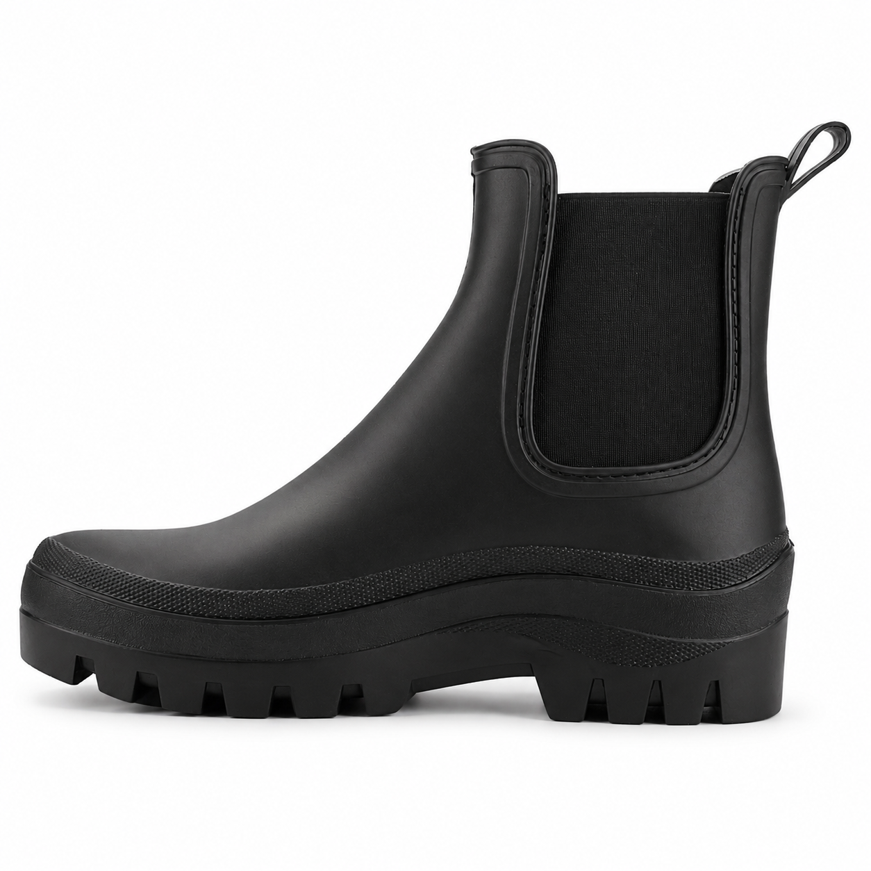 Bota de Agua Negro Mujer Casual Chalada Baker