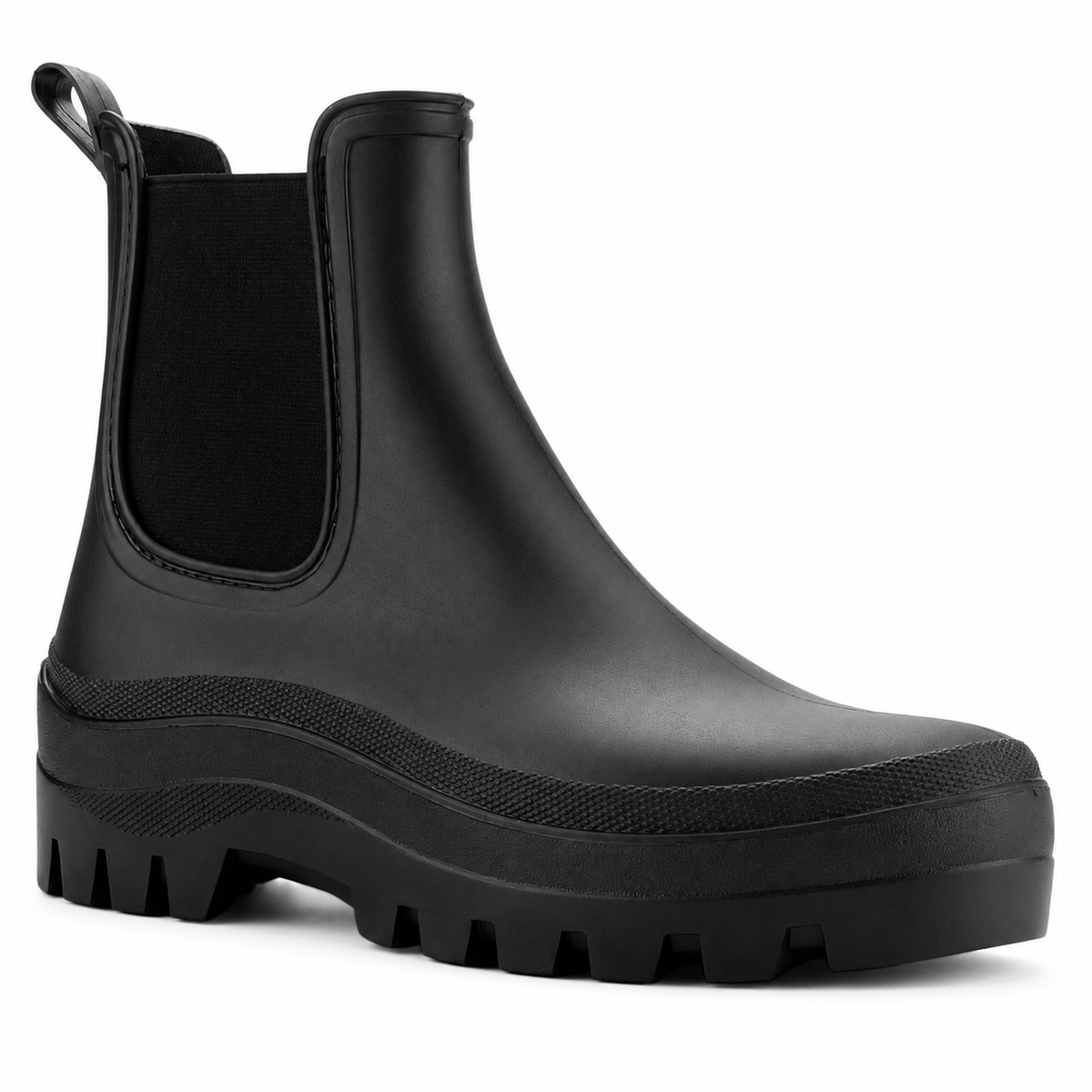 Bota de Agua Negro Mujer Casual Chalada Baker