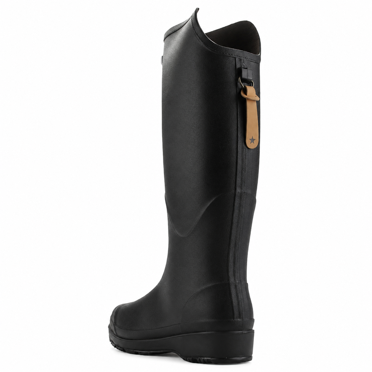 Bota de Agua Negro Mujer Casual Chalada Tortel