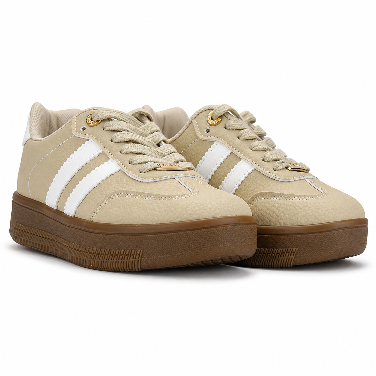 Zapatilla Beige Mujer Urbano Chalada Antu