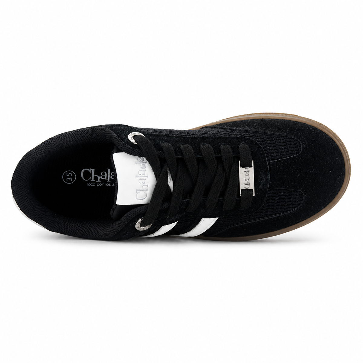 Zapatilla Negro Mujer Urbano Chalada Antu