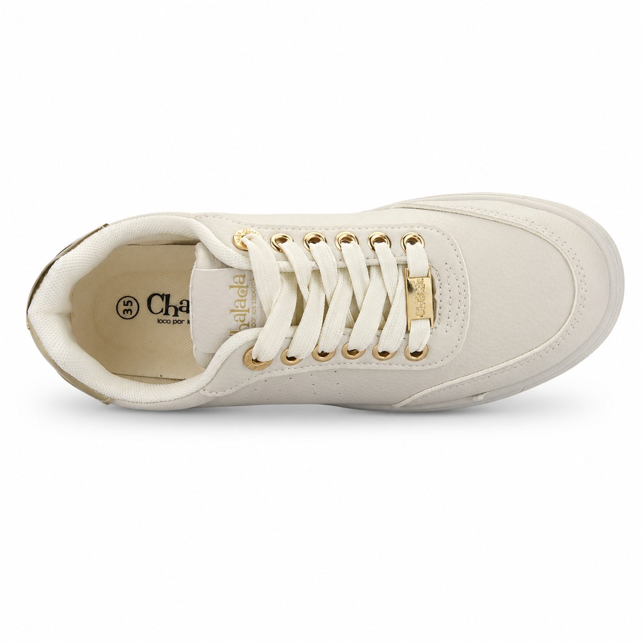 Zapatilla Beige Mujer Urbano Chalada Elite