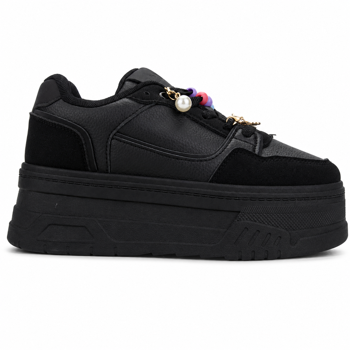 Zapatilla Negro Mujer Urbano Chalada Moon