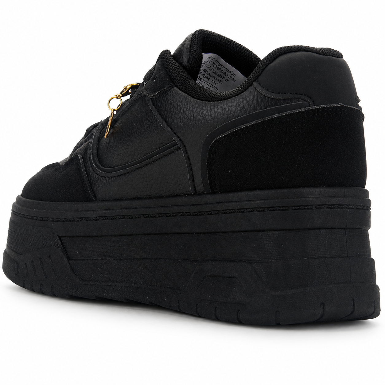 Zapatilla Negro Mujer Urbano Chalada Moon