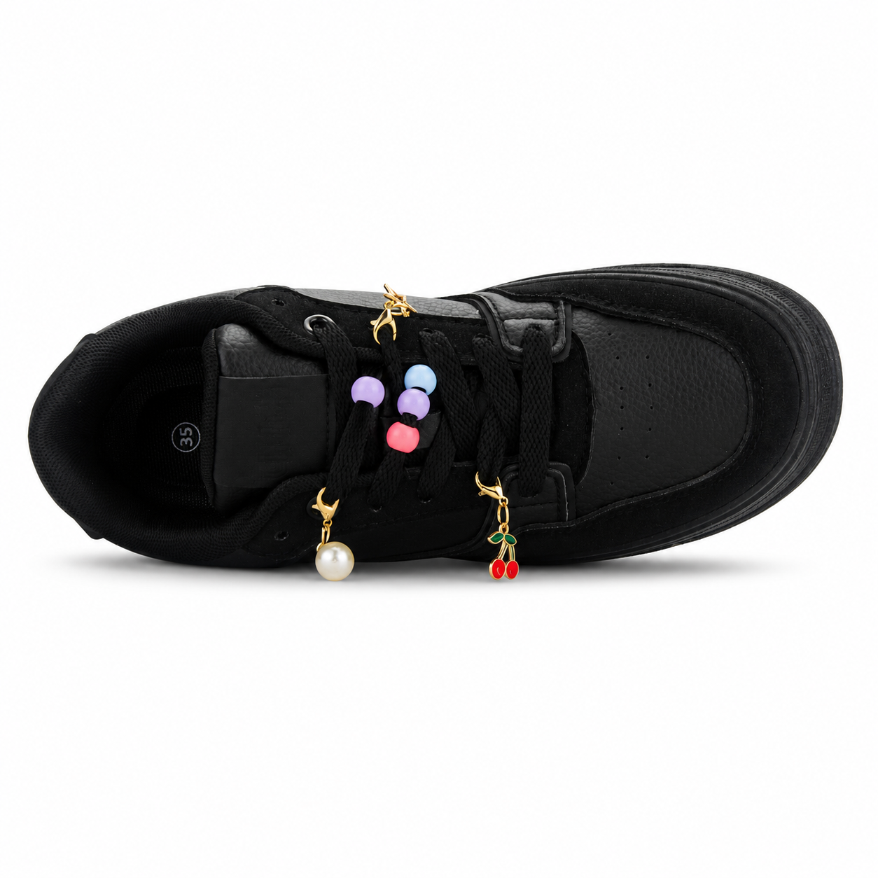 Zapatilla Negro Mujer Urbano Chalada Moon