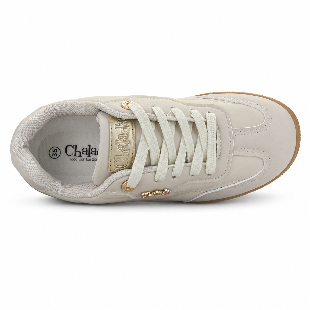 Zapatilla Beige Mujer Urbano Chalada Shadow