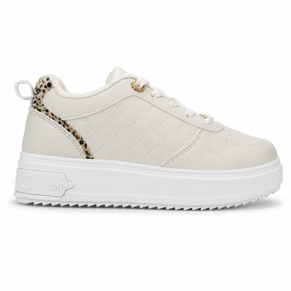 Zapatilla Beige Mujer Urbano Chalada Star