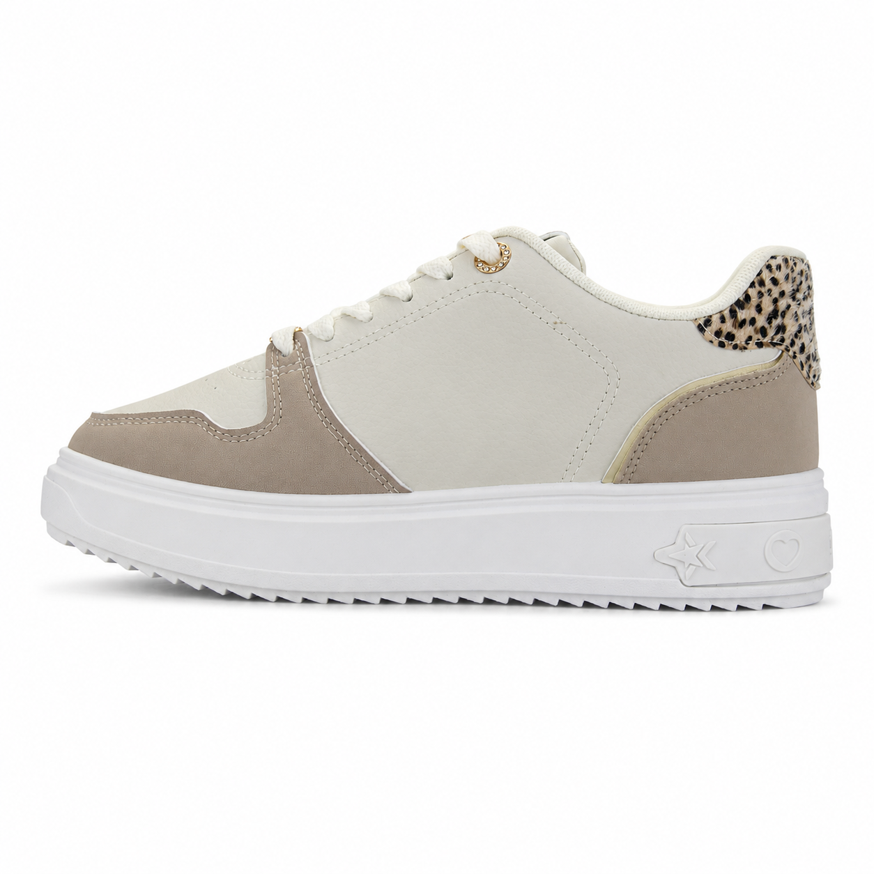 Zapatilla Beige Mujer Urbano Chalada Star