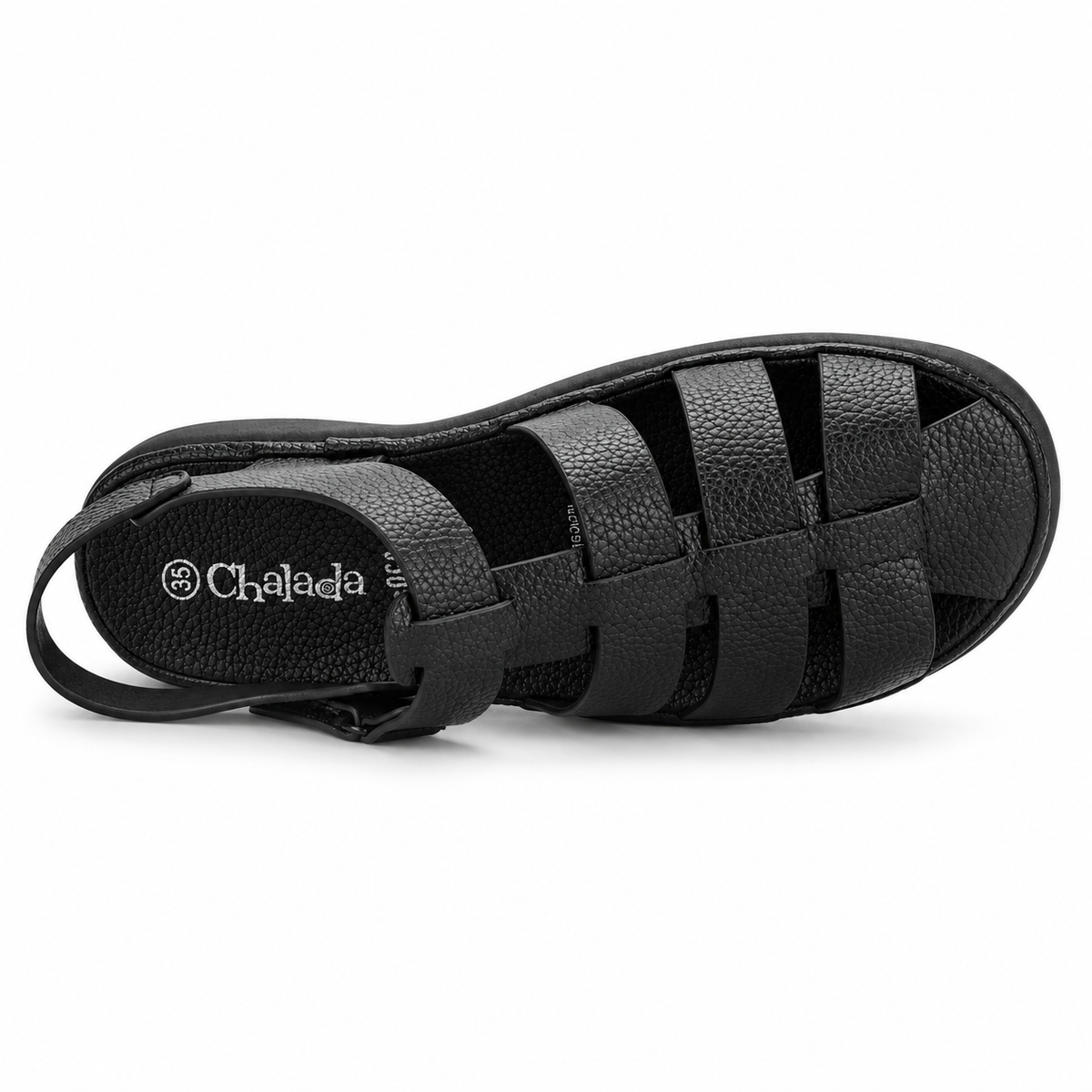 Sandalia Negro Mujer Casual Chalada Gretta