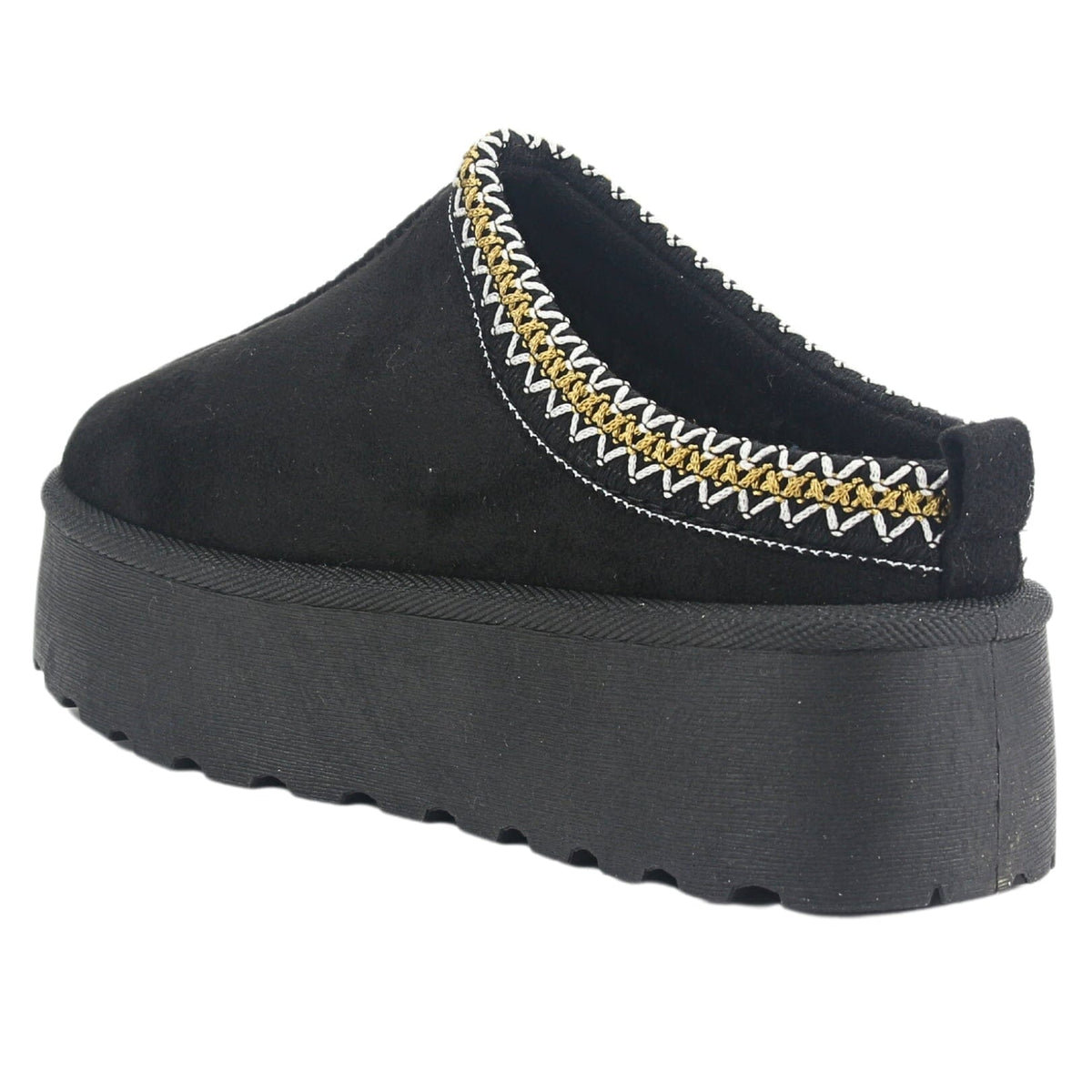 Pantufla Chalada Mujer Pinguih-3 Negro Comfort Pantuflas Chalada 