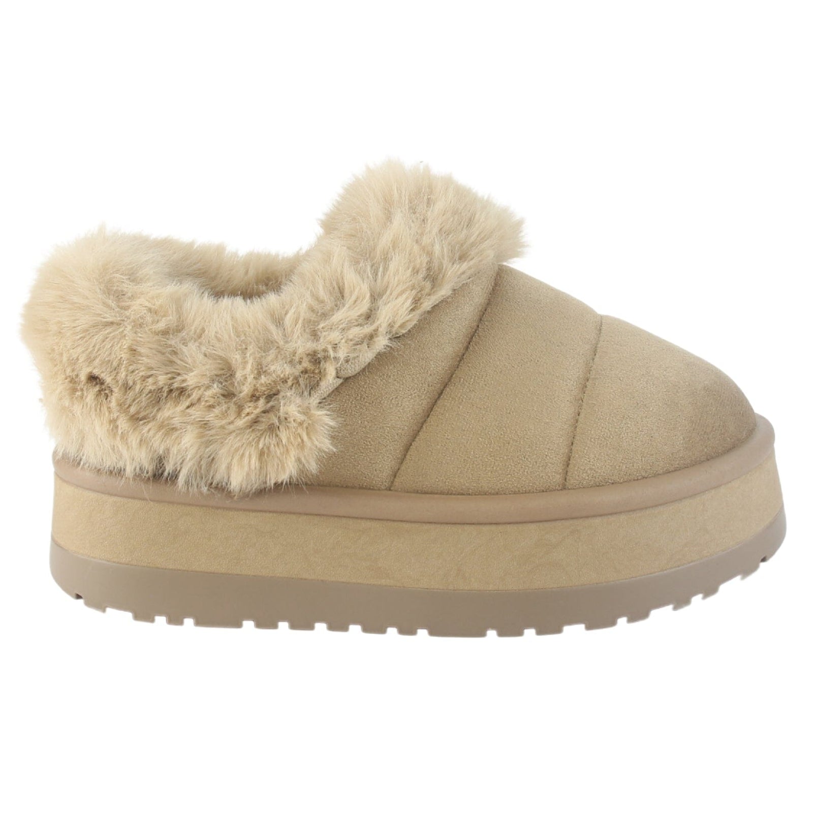 Pantufla Chalada Mujer Pinguih-5 Taupe Urbano Pantuflas Chalada 