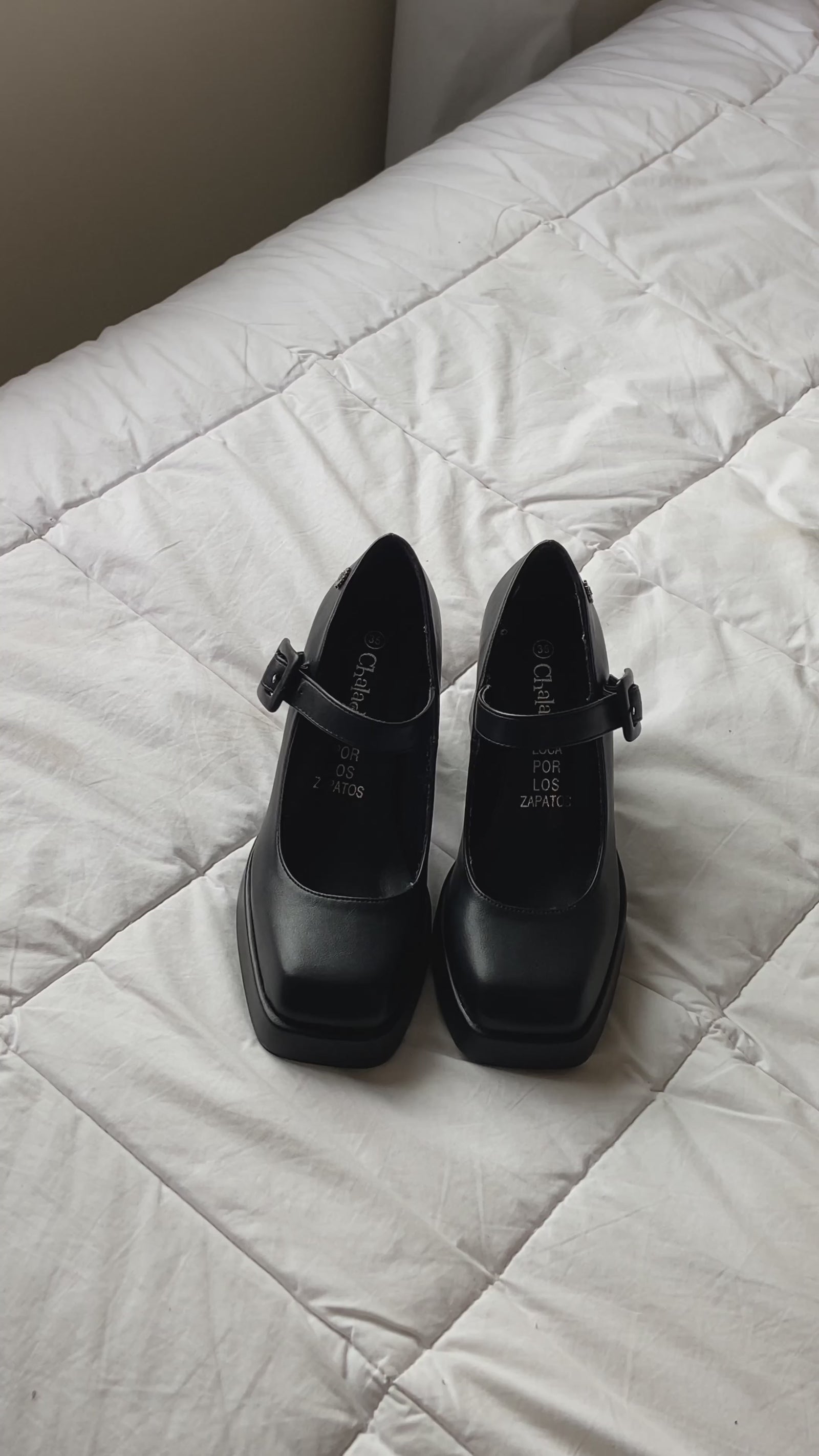 Zapato Chalada Mujer Dune-4 Negro Casual