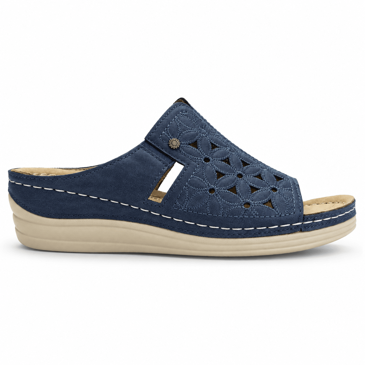 Sandalia Azul Mujer Casual Chalada Mulan Sandalias Chalada
