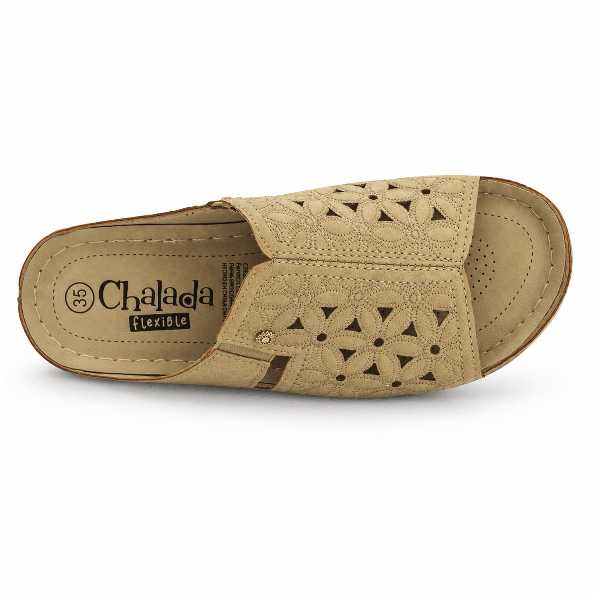 Sandalia Beige Mujer Casual Chalada Mulan Sandalias Chalada