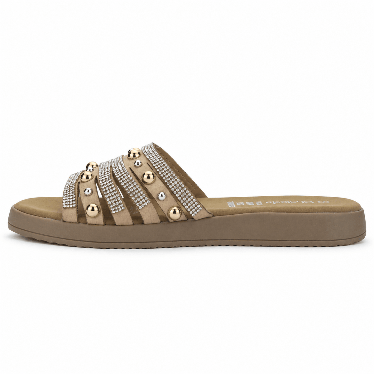 Sandalia Beige Mujer Casual Chalada Piar Chalada 