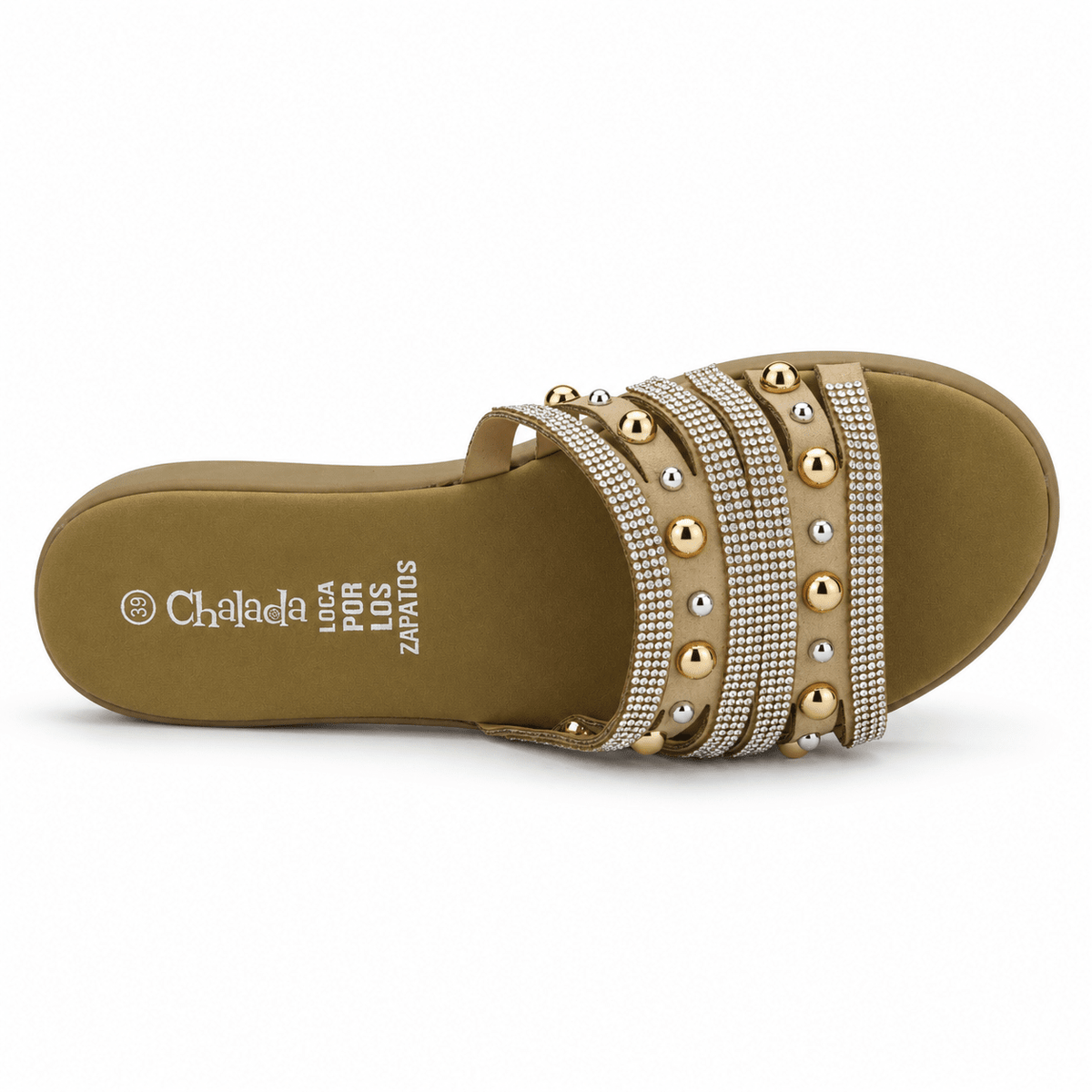 Sandalia Beige Mujer Casual Chalada Piar Chalada 