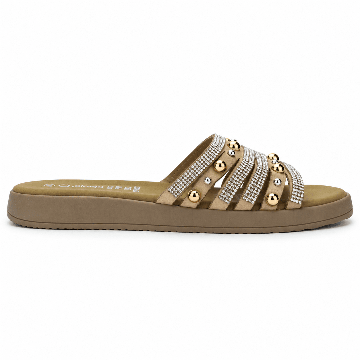 Sandalia Beige Mujer Casual Chalada Piar Chalada 