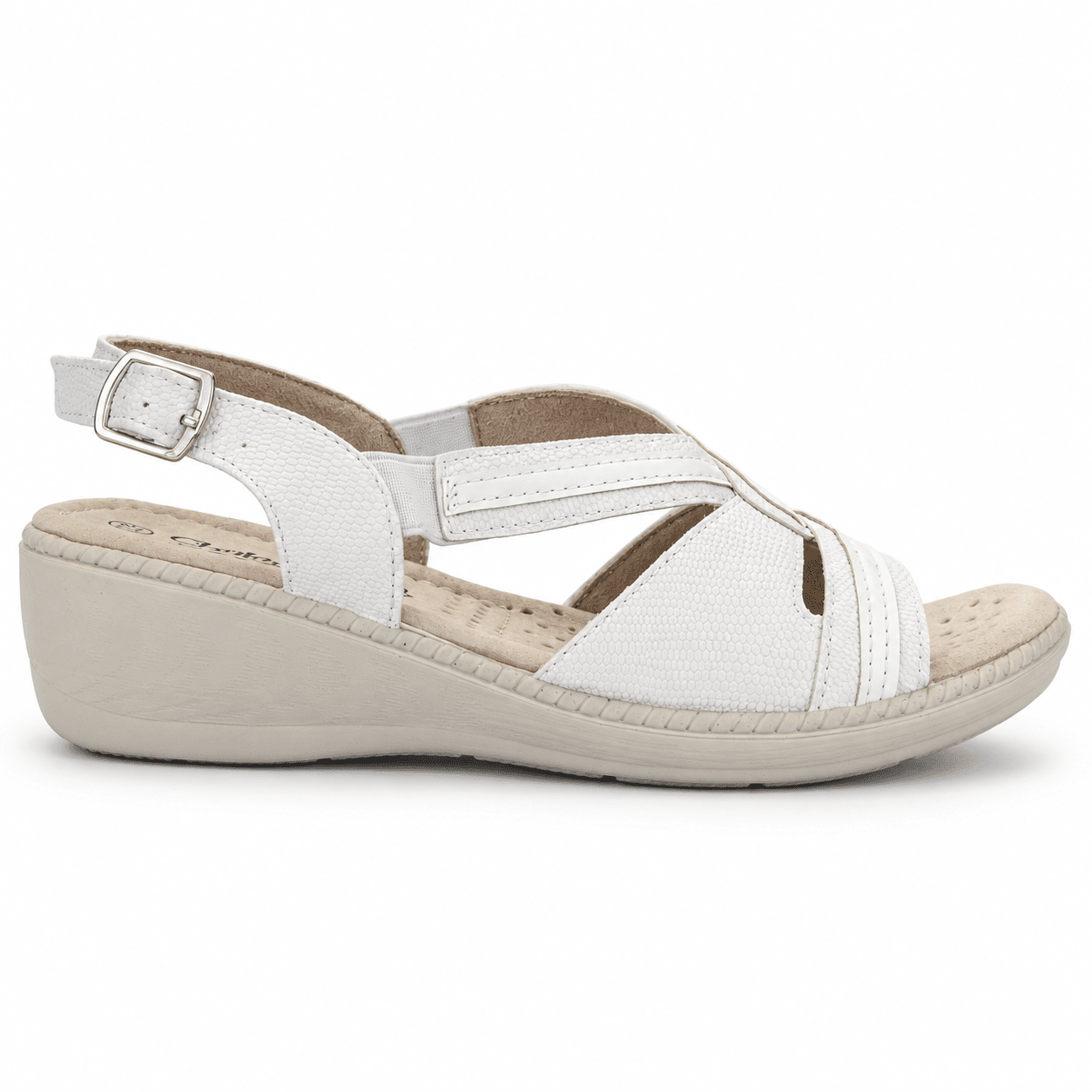 Sandalia Blanco Mujer Casual Chalada Lupe Chalada 