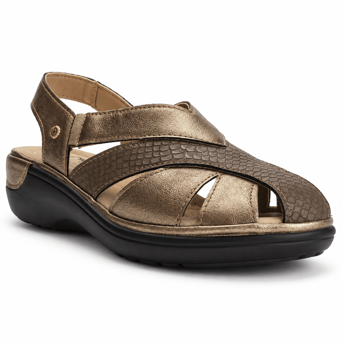 Sandalia Bronce Mujer Casual Chalada Mestico Sandalias Chalada