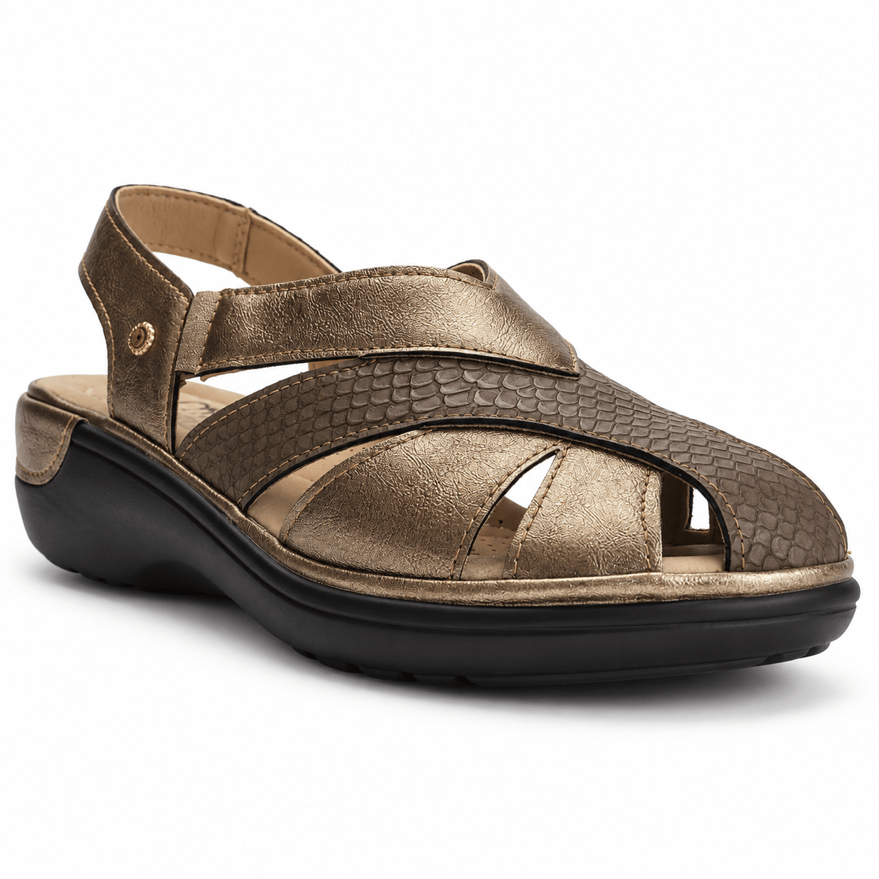 Sandalia Bronce Mujer Casual Chalada Mestico Sandalias Chalada