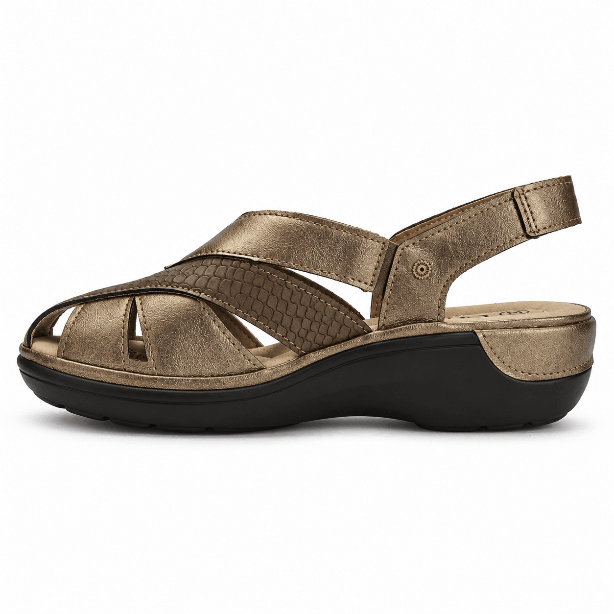 Sandalia Bronce Mujer Casual Chalada Mestico Sandalias Chalada
