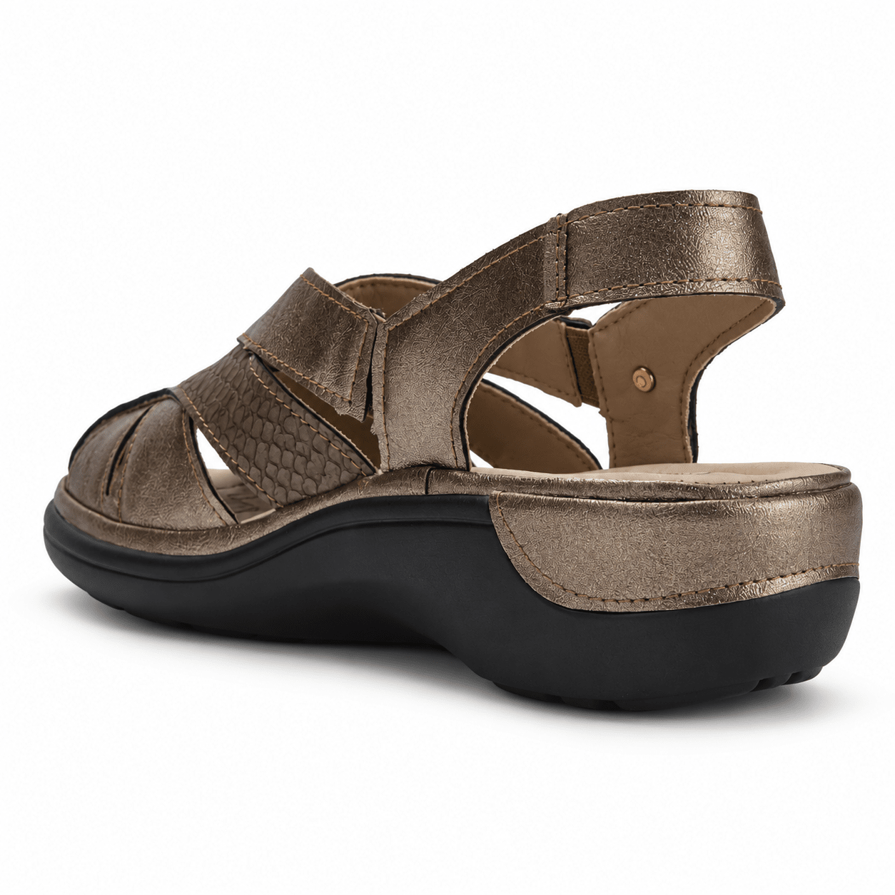 Sandalia Bronce Mujer Casual Chalada Mestico Sandalias Chalada