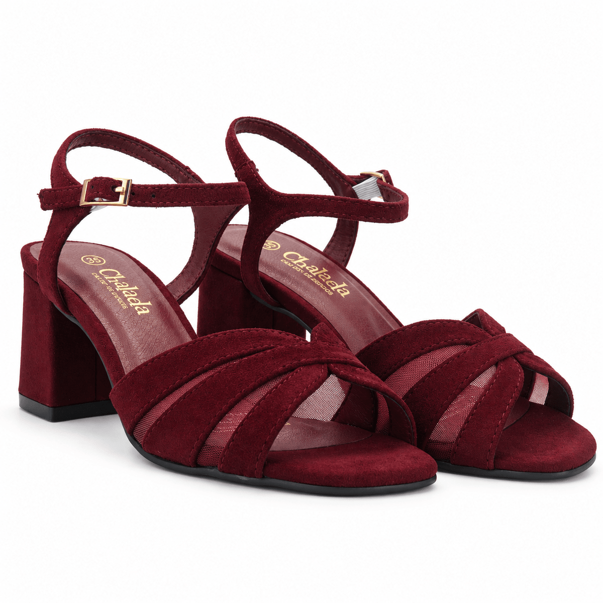 Sandalia Burdeo Mujer Casual Chalada Vendra Sandalias Chalada 