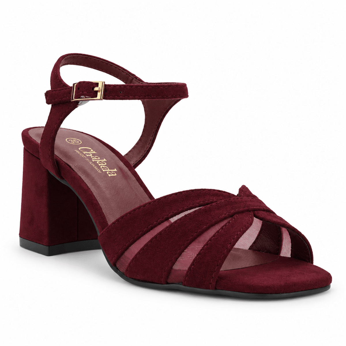 Sandalia Burdeo Mujer Casual Chalada Vendra Sandalias Chalada 