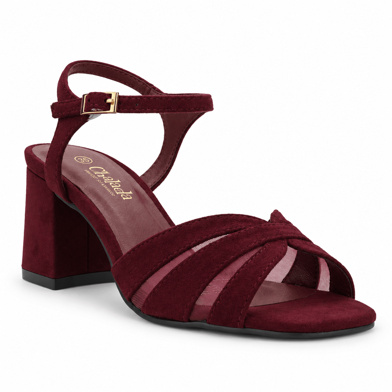 Sandalia Burdeo Mujer Casual Chalada Vendra Sandalias Chalada 