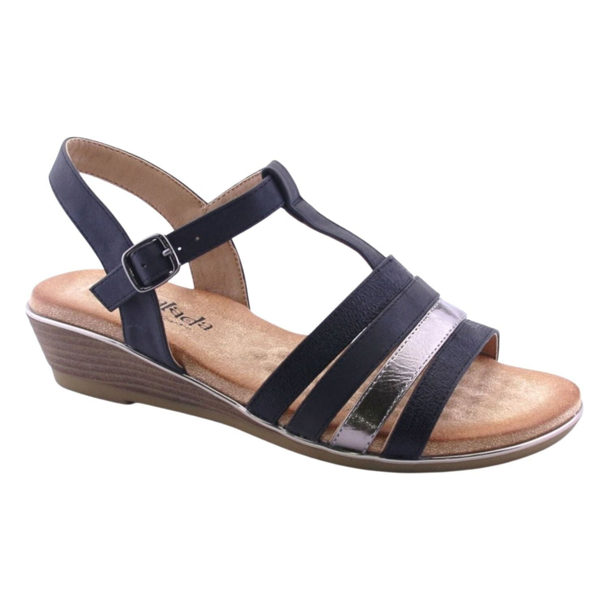 Sandalia Chalada Mujer Alba-5 Negro Moda Sandalias Chalada 