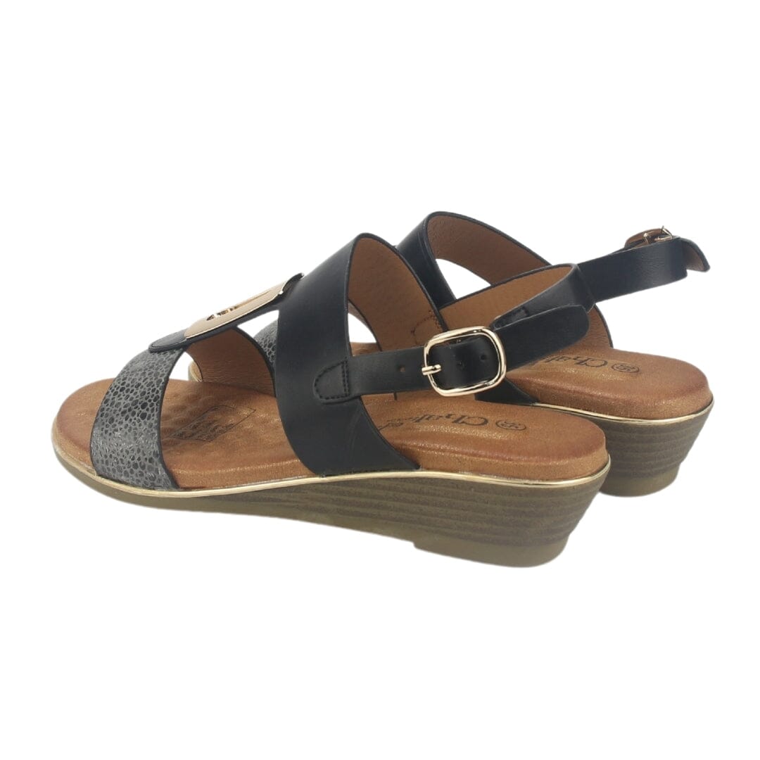 Sandalia Chalada Mujer Alba-7 Negro Casual Sandalias Chalada 