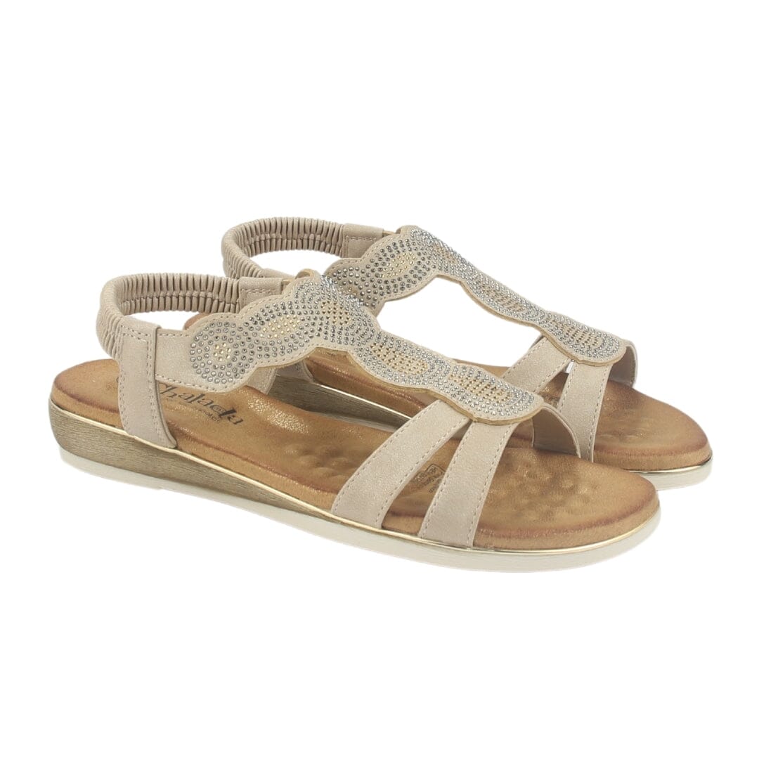 Sandalia Chalada Mujer Alka-1 Dorado Casual Sandalias Chalada 